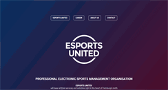 Desktop Screenshot of esports-united.com