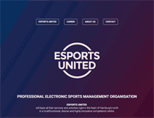 Tablet Screenshot of esports-united.com